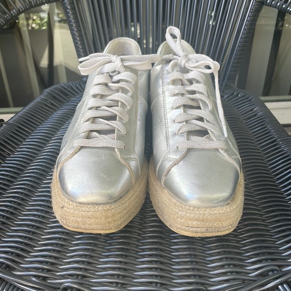 MANUEL BARCELO Espadrille Platfrom Sneakers - Picture 2 of 7